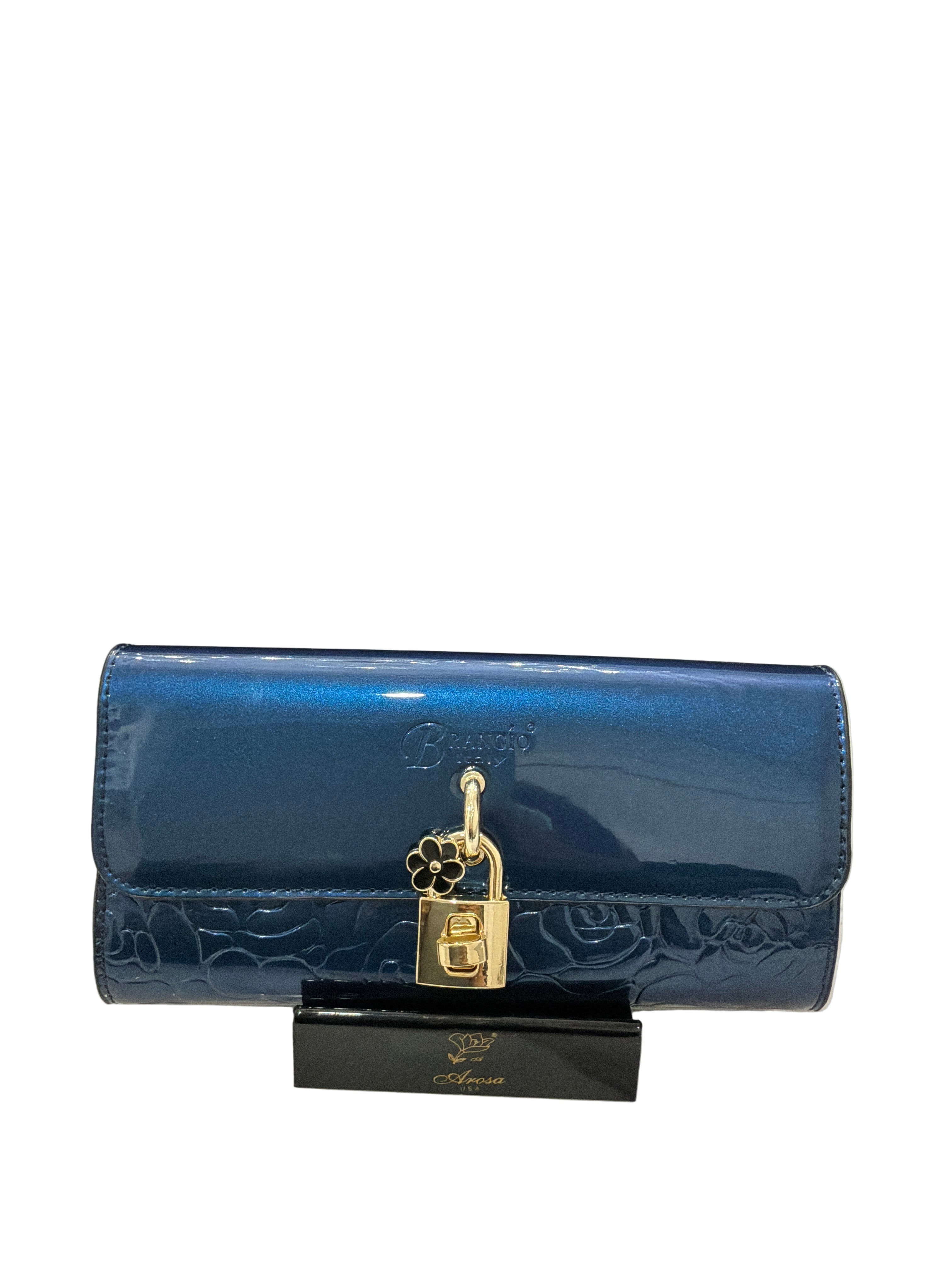 BRANGIO ROSY LOX CLUTCH/WALLET RB(BORLAND)