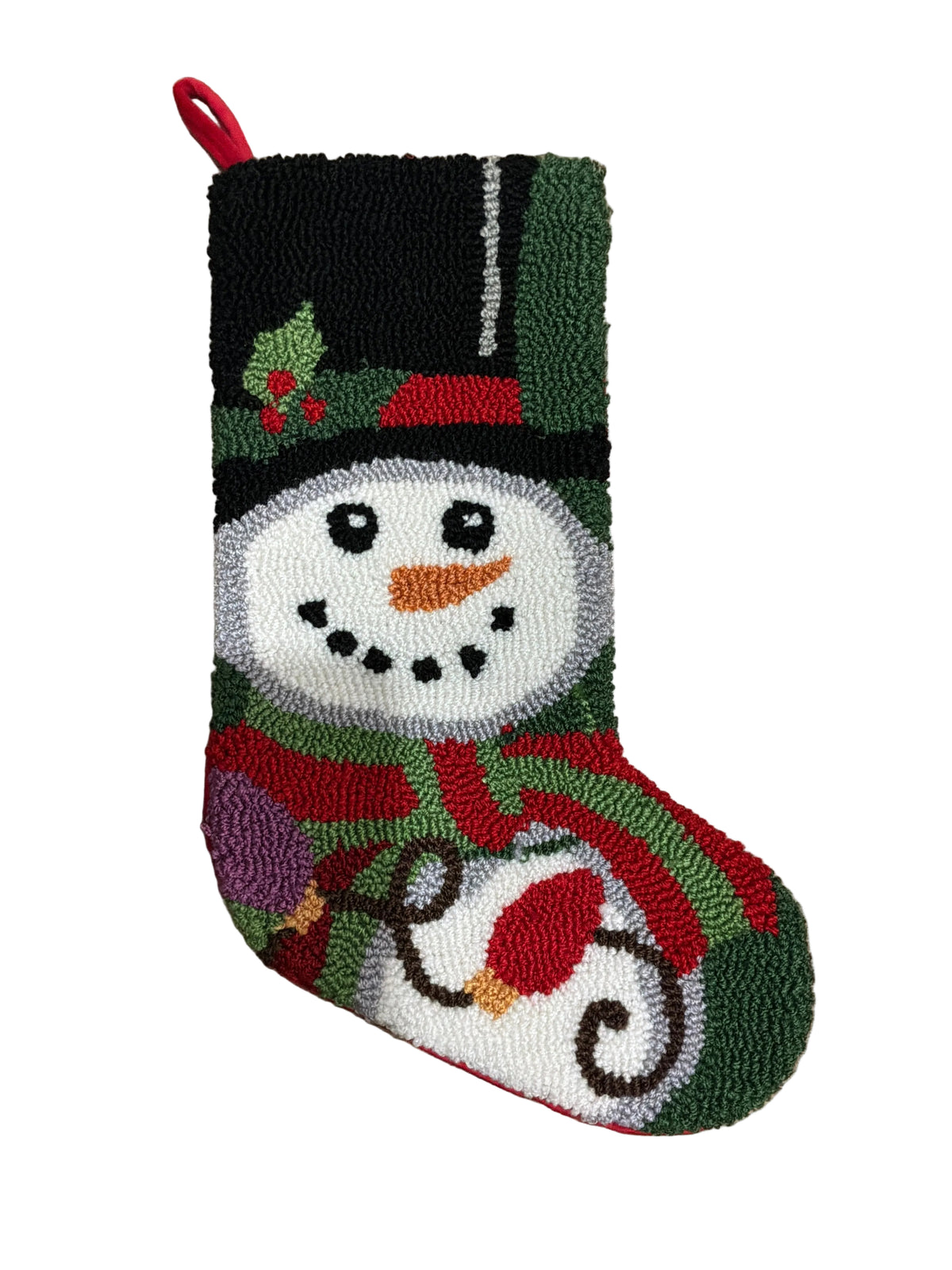 FESTIVE NUTCRACKER  & SNOWMAN CHRISTMAS STOCKING
