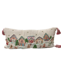 X-MAS PILLOW CANDYLAND HOMEW/GINGERBREAD TREES