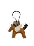 LEATHER FLYING HORSE PURSE CHARM