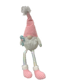 WH GNOMES W/PINK HAT & CANDY CANE