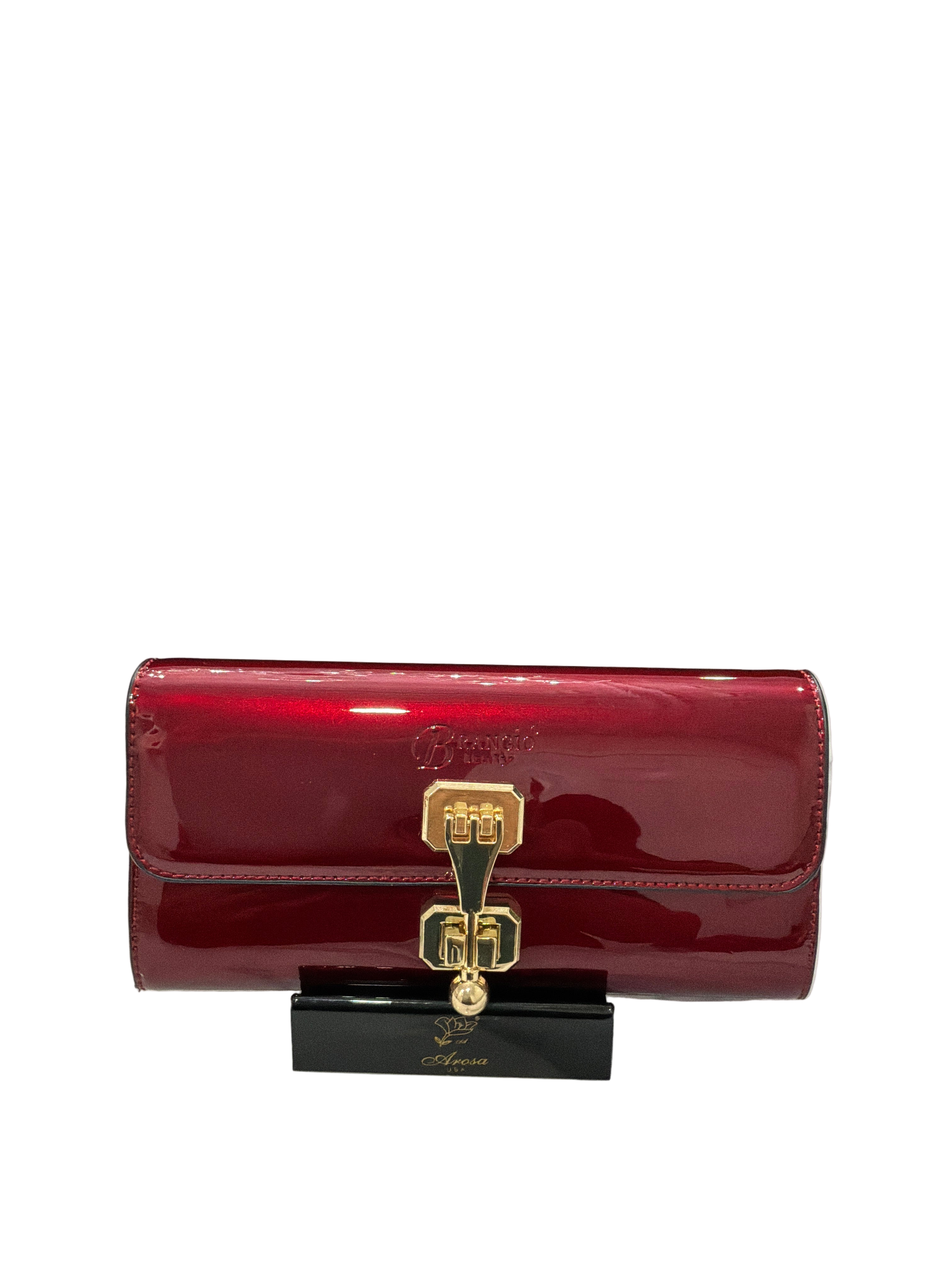 BRANGIO WALLET/CLUTCH EURO MODA RED