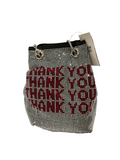 THANK YOU PURSE W/ RHINESTONES