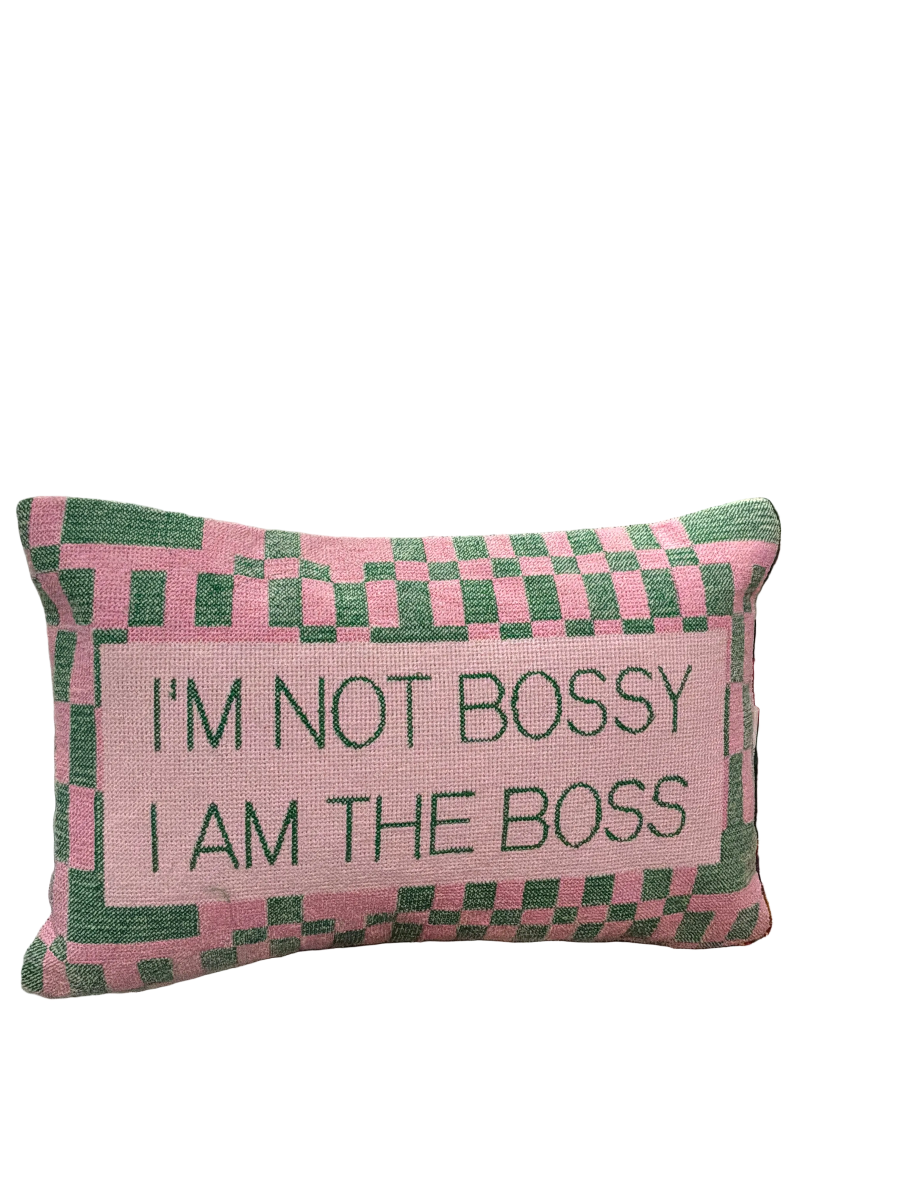 PILLOW  I'M MOT BOSSY I AM THE BOSS