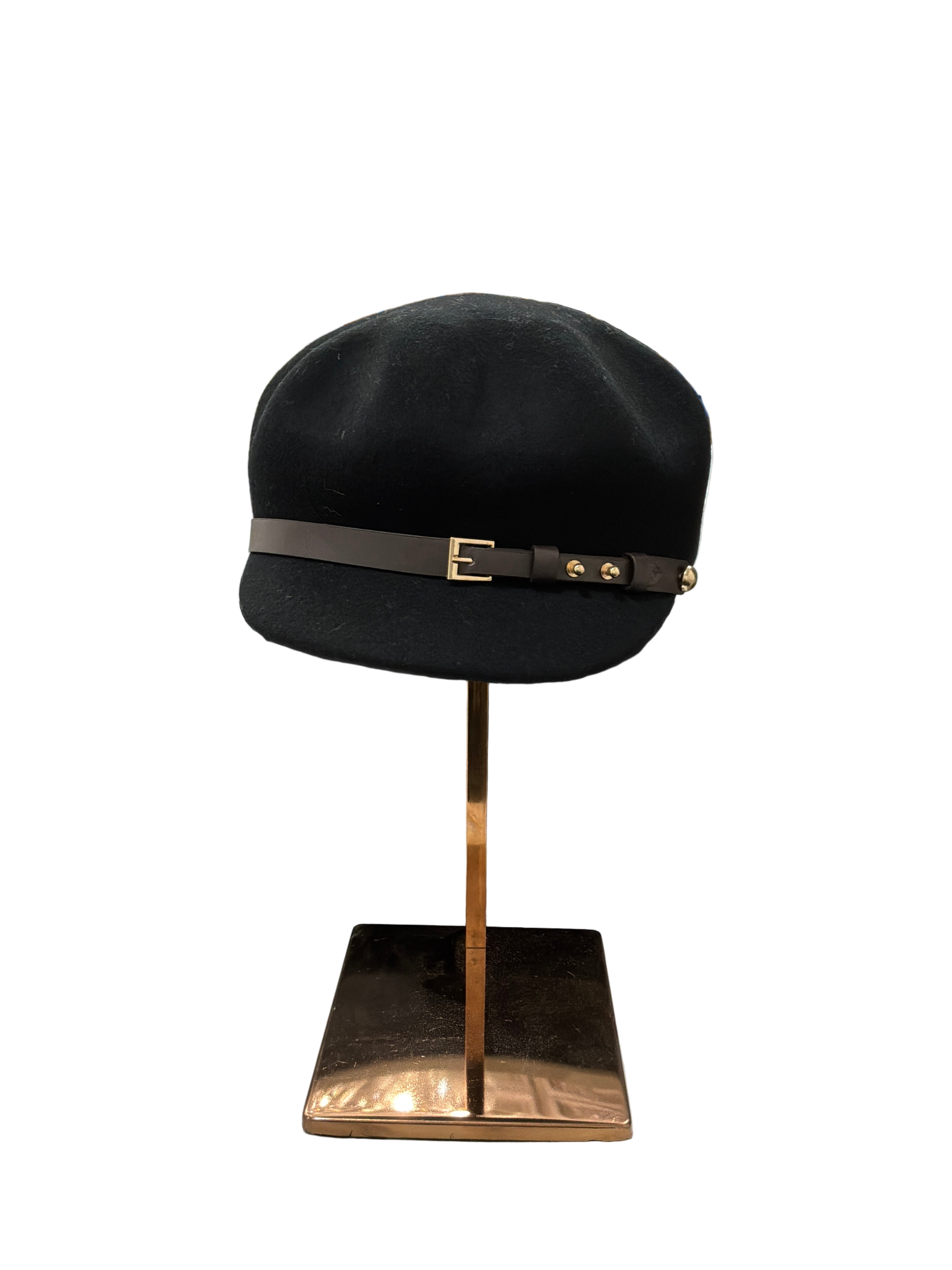 BRANGIO HEADPIECE BLACK W/BELT
