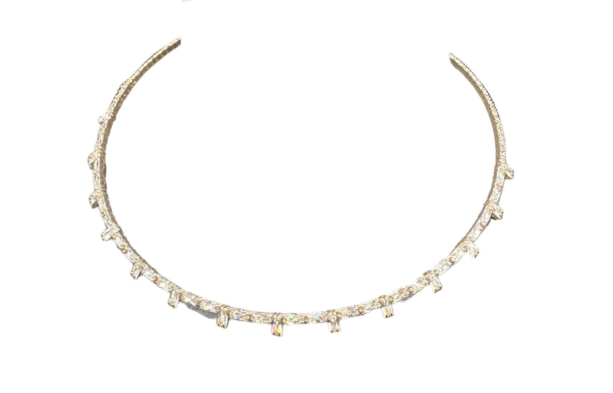 OTHEIA NORA QUEEN CROWN CHOKER W/RHINESTONES