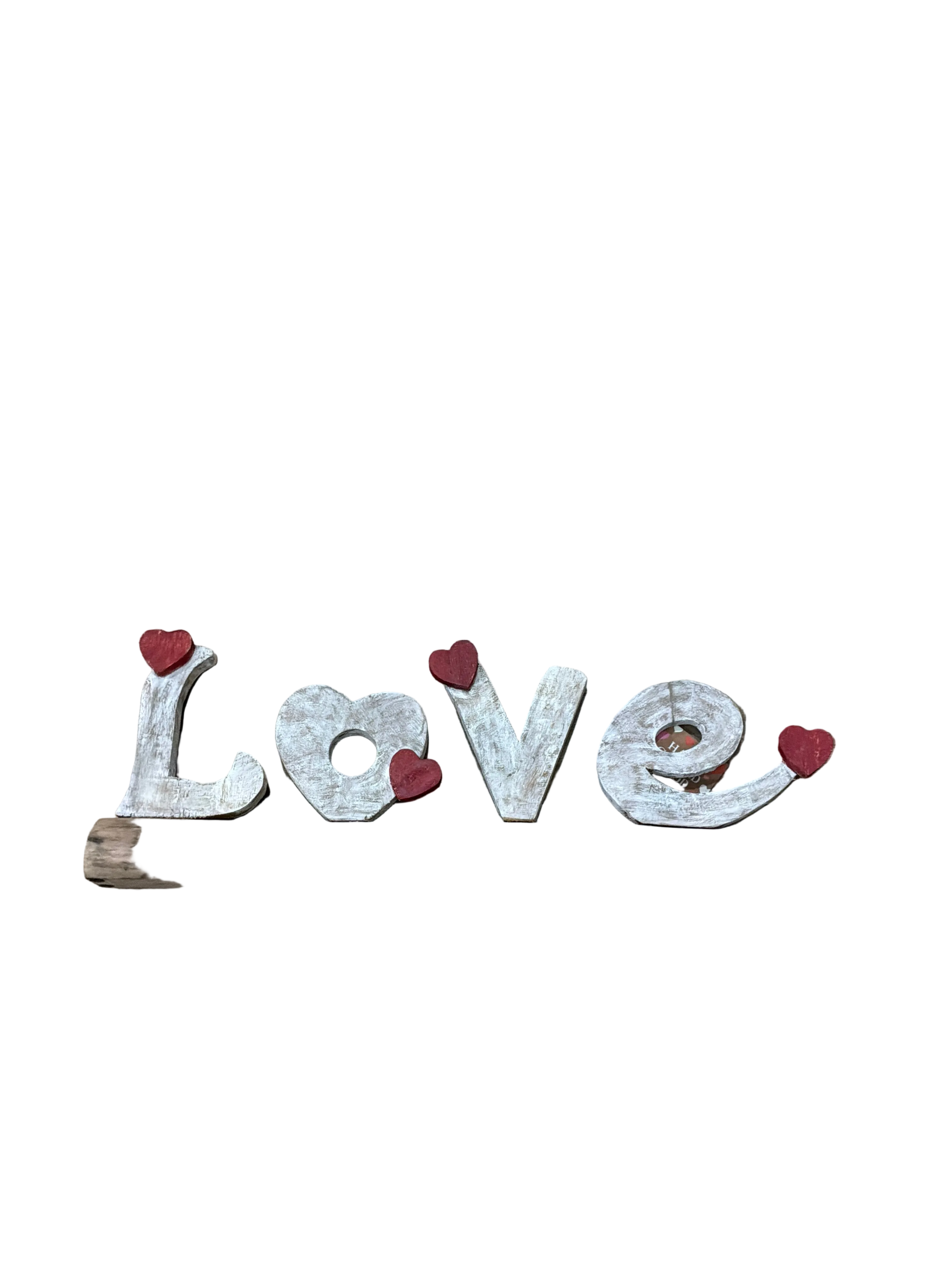 WOOD LOVE SIGN