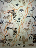 RODEO SNUGGLE SPURS THROW